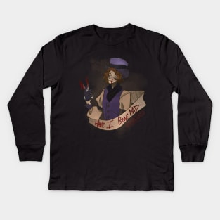 The Mad Hatter Kids Long Sleeve T-Shirt